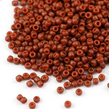 Toho Round 8/0 Semi Glazed - Burnt Orange [10g]