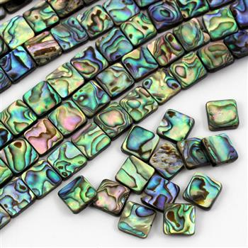 Muszla paua kwadrat 12mm