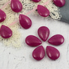 Jadeit łezka purpurowa 18x13mm