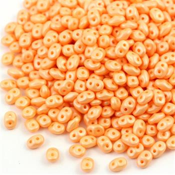 SuperDuo 2.5x5mm Powdery - Pastel Orange [5g]