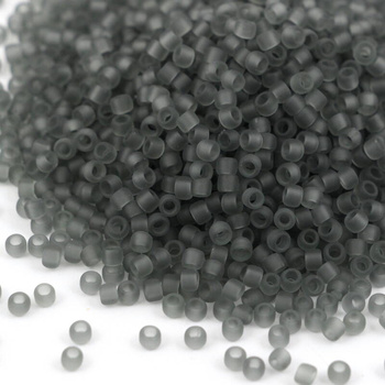 Toho Round 8/0 Transparent-Frosted Gray [10g]