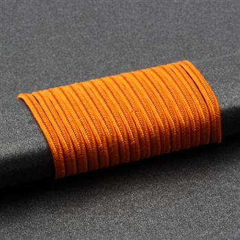 Sznurek sutasz wiskoza Pega 3mm oranż [1 metr]