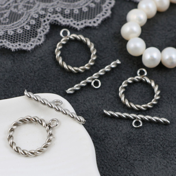 Zapięcie toggle skręcane stal szlachetna 15mm