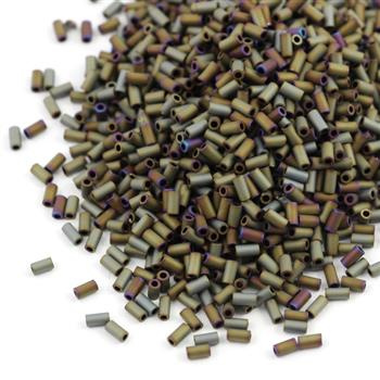 Toho Bugle #1 Matte-Color Iris - Brown 3mm [5g]