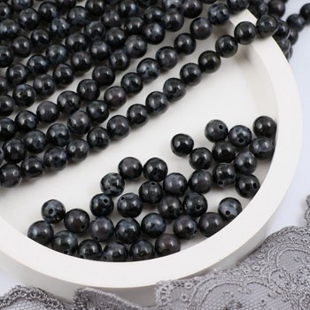 Indygo gabro kula gładka 6mm