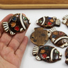 Zawieszka ceramiczna ryba 55x38mm