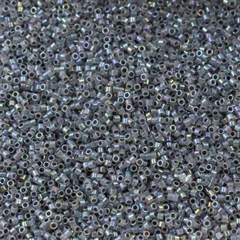 Miyuki Delica 11/0 Grey Lined Opal AB [5g]