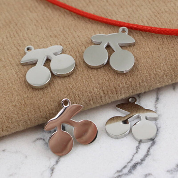 Zawieszka wiśnia owoce stal szlachetna 14mm