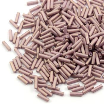 Miyuki Bugle #2 Matted Antique Rose Gold Luster 6mm [5g]