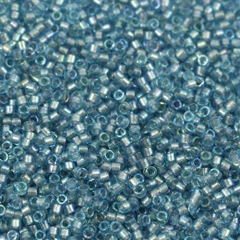 Miyuki Delica 11/0 Fancy Lined Silver Sky [5g]