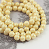 Preciosa Nacre Round Pearl Maxima Pearlescent Yellow 6mm [6szt]