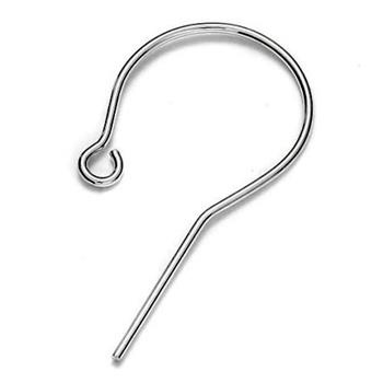 Bigle otwarte srebrne 25x13mm Ag925 [para]