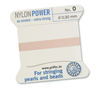 Griffin Nici nylonowe z igłą light pink 0,30mm [2m]
