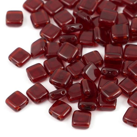 Square 6x6mm Garnet [10szt]