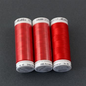 Nici Poly Sheen No. 40 czerwony 200m [szpula]