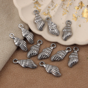 Zawieszka muszla stal szlachetna 22x7mm