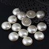 Glass Pearl Cabochon Light Cream 14mm