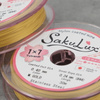Japońska linka stalowa jubilerska SakuLux 7-splotowa Metallic Gold 0,40mm [szpula 30m]