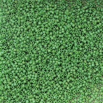 Miyuki Delica 11/0 Opaque Green AB Matted [5g]