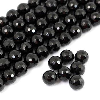 Onyks kula fasetowana 10mm [1szt]