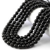 Onyks kula fasetowana 8mm [sznur 39cm]