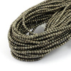 Piryt złoty kula gładka 3mm [sznur 40cm]
