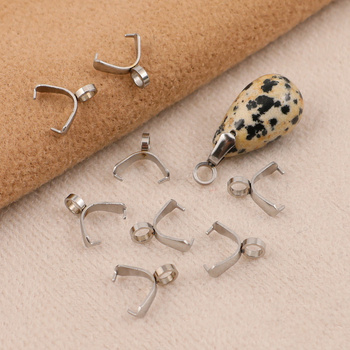 Krawatka z podwieszką stal szlachetna 9mm