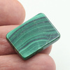 Kaboszon malachit naturalny 21-23x5mm [z lekką skazą]