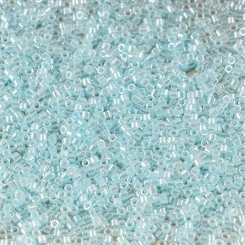 Miyuki Delica 11/0 Lined Crystal Lt. Aquamarine [5g]