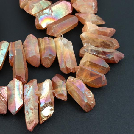 Kwarc miodowy sopel 34-51mm