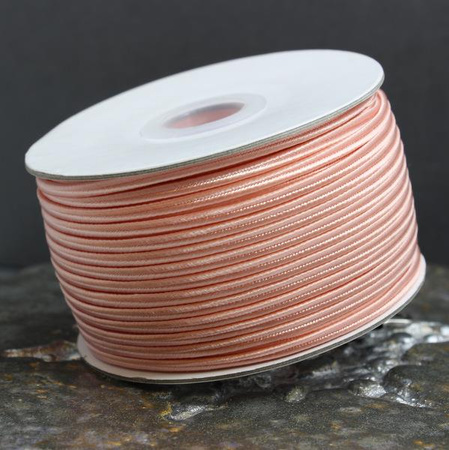 Sznurek sutasz chiński 3mm róż wenecki [1 szpula]