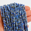 Lapis lazuli kula fasetowana 3mm [sznur 39cm]