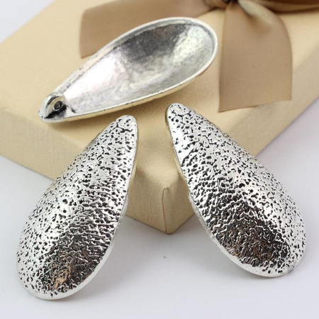 Metalowa łezka tarcza 50x24mm