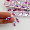4228 Swarovski Xilion Navette Stone 15x7mm Light Siam Shimmer [2szt]