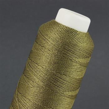 Nici metalizowane 0,6mm/12splot BRASS BLACK [1metr]