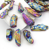 Kwarc tytanowany kropla tęczowa 50-75mm