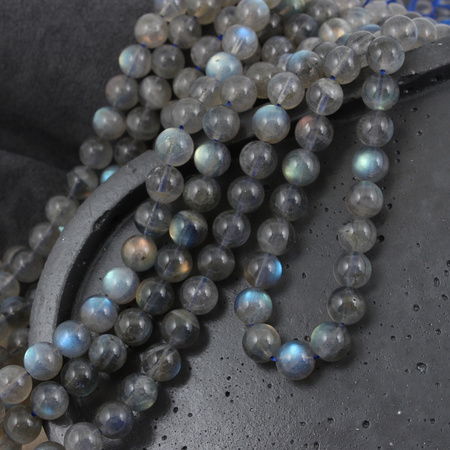 Labradoryt kula gładka 9mm