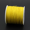 Sznurek nylonowy żółty 0,8mm [szpula 100m]