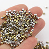 Fire Polish 3mm Crystal California Silver [40szt]