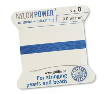 Griffin Nici nylonowe z igłą blue 0,30mm [2m]