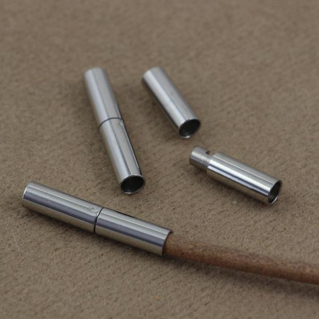 Zapięcie stal szlachetna do wklejania klik 3mm