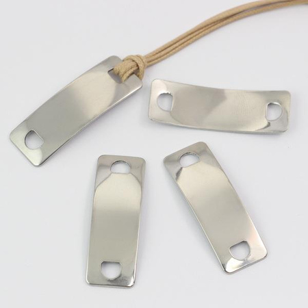 Łącznik długi do bransolety stal szlachetna 41mm