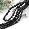 Turmalin czarny kula gładka 6mm [sznur 39cm]
