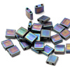 Miyuki Tila Beads 5x5x1,9mm Matted Multi Iris [30szt]
