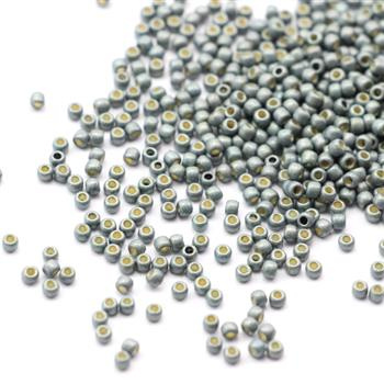 Toho Round 11/0 Permanent Finish - Frosted Galvanized Blue Slate [10g]