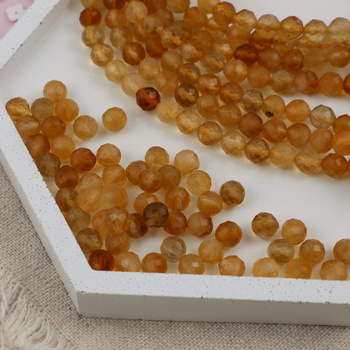 Cytryn kula fasetowana 5mm