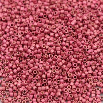 Miyuki Delica 11/0 Duracoat Galvanized Hot Pink Matted [5g]