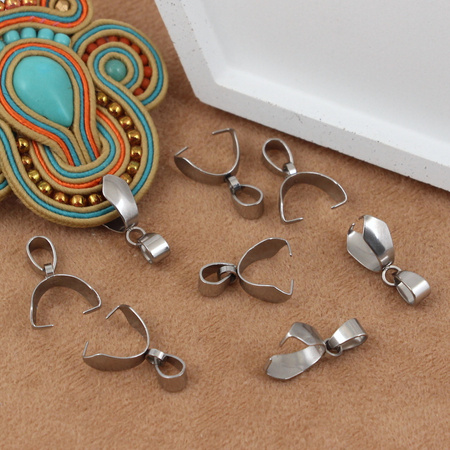 Krawatka z podwieszką stal szlachetna 13mm