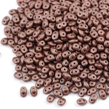 SuperDuo 2.5x5mm Powdery - Brown [5g]