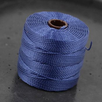 Nici nylonowe S-Lon bead cord PERIWINKLE 0,5mm/70m [szpula]